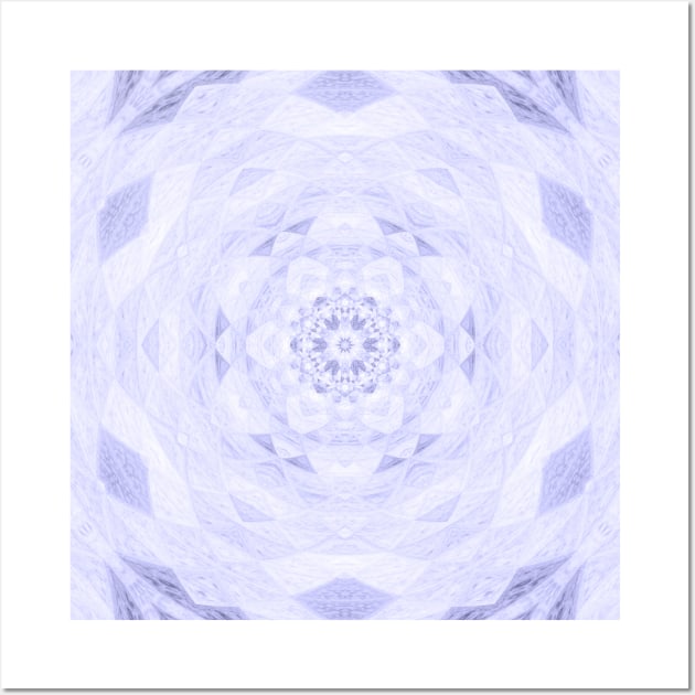 Lavender Tile Medallion Southwest Print Wall Art by Moon Art